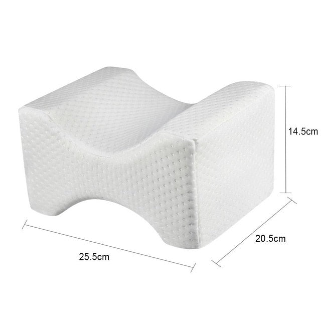 Orthopedic Memory Foam Knee Wedge Pillow for Sleeping Sciatica Back Hip Joint Pain Relief Thigh Leg Pad Support Cushion