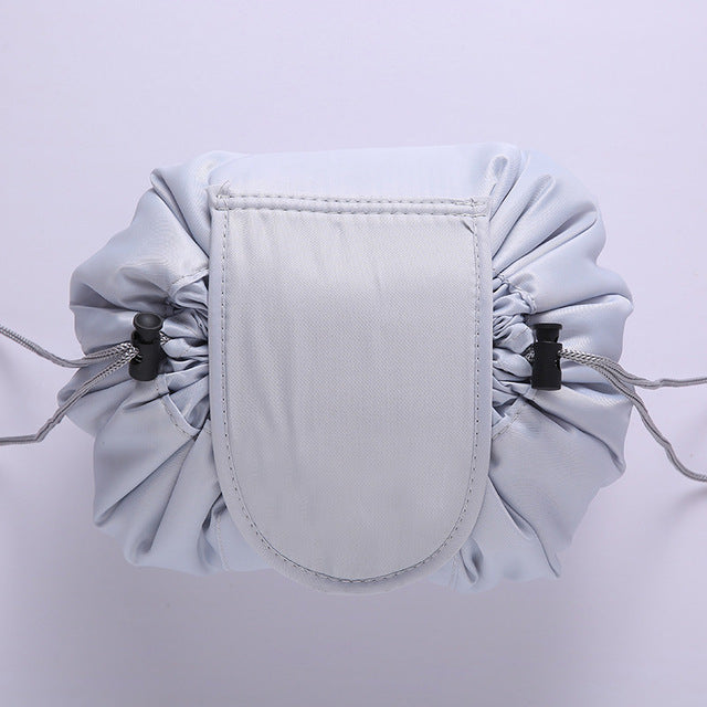 Women Drawstring Travel Cosmetic Bag Makeup Bag Organizer Make Cosmetic Bag Case Storage Pouch Toiletry Beauty Kit Box OC471