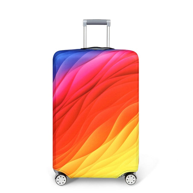 New York Paris Thicken Luggage Protective Cover 18-32inch Trolley Baggage Travel Bag Covers Elastic Protection Suitcase Case 271