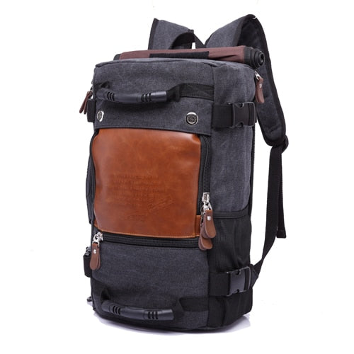 Brand Stylish Travel Large Capacity 14“ Laptop Backpack Male Luggage Shoulder Computer Backpacking Men Functional Versatile Bags