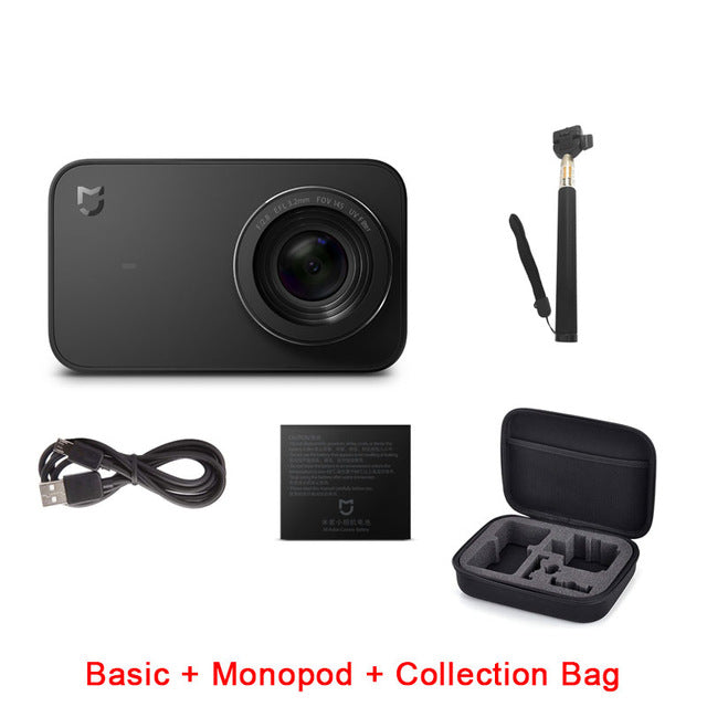 International version Xiaomi Mi Mijia Action camera 4K /30FPS Ambarella A12S75 WiFi underwater waterproof Cam Sport video camera
