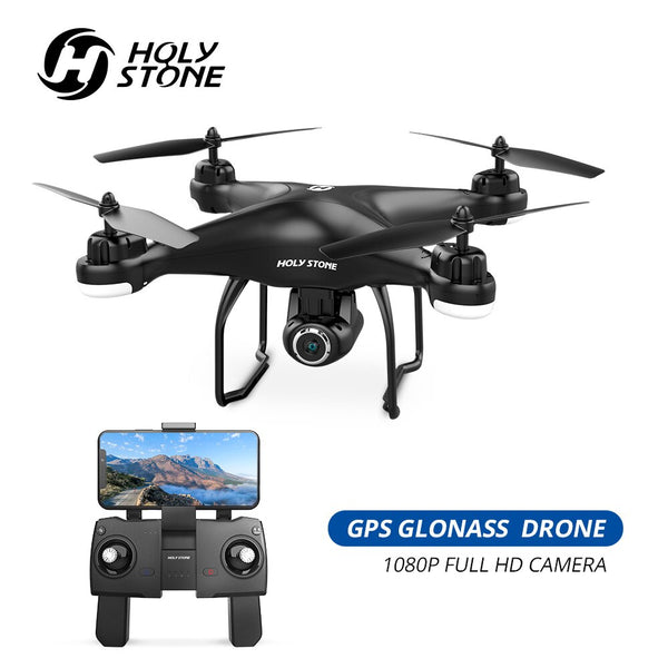 Holy Stone GPS Drone FPV with 1080p HD Camera Wifi RC Drones Selfie Follow Me Quadcopter GPS Glonass Quadrocopter 300M