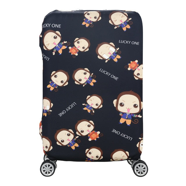 QIAQU Brand Travel Thicken Elastic Color Luggage Suitcase Protective Cover, Apply to 18-32inch Cases, Travel Accessories 2017