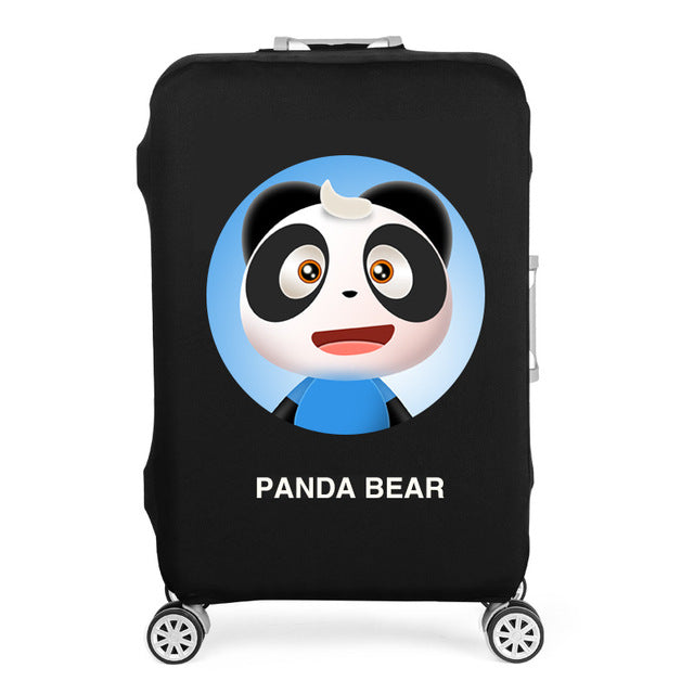 QIAQU Brand Travel Thicken Elastic Color Luggage Suitcase Protective Cover, Apply to 18-32inch Cases, Travel Accessories 2017