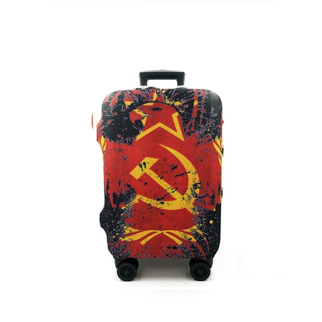 QIAQU Brand Travel Thicken Elastic Color Luggage Suitcase Protective Cover, Apply to 18-32inch Cases, Travel Accessories 2017