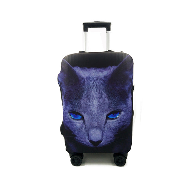 QIAQU Brand Travel Thicken Elastic Color Luggage Suitcase Protective Cover, Apply to 18-32inch Cases, Travel Accessories 2017