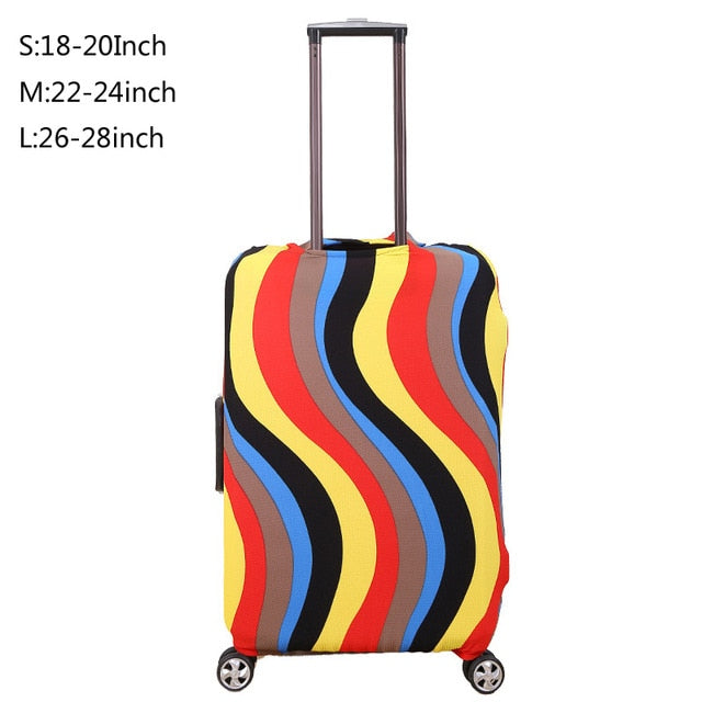 Fashion Travel Suitcase Protective Cover For 18-28inch,Trolley Luggage Accessories Case Cover,Dust Cover,Travel Accessories,Z86