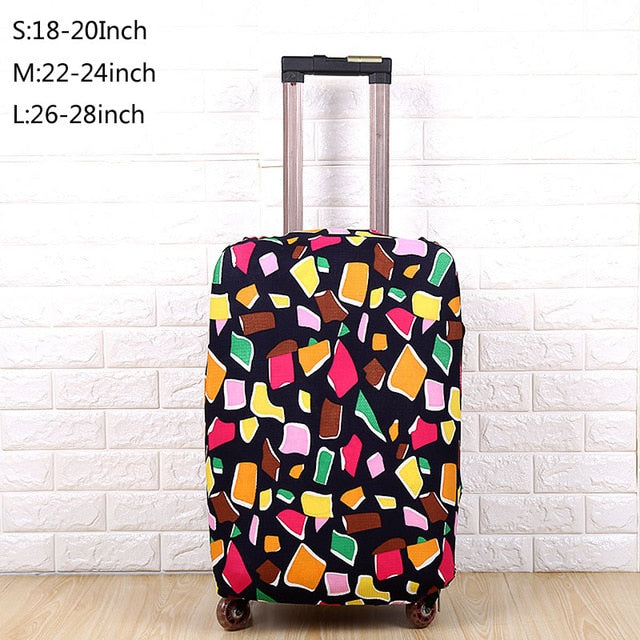 Fashion Travel Suitcase Protective Cover For 18-28inch,Trolley Luggage Accessories Case Cover,Dust Cover,Travel Accessories,Z86