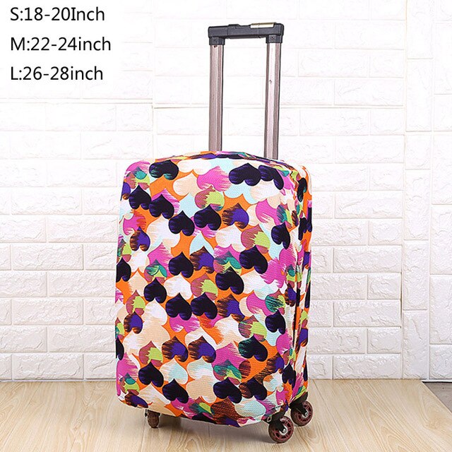 Fashion Travel Suitcase Protective Cover For 18-28inch,Trolley Luggage Accessories Case Cover,Dust Cover,Travel Accessories,Z86