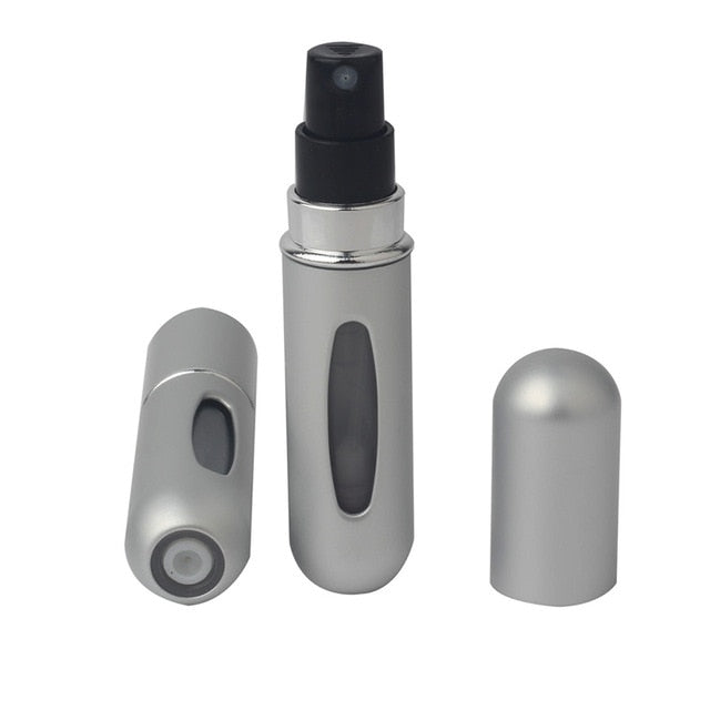 5ml Portable Mini Refillable Perfume Bottle With Spray Scent Pump Empty Cosmetic Containers Spray Atomizer Bottle For Travel New