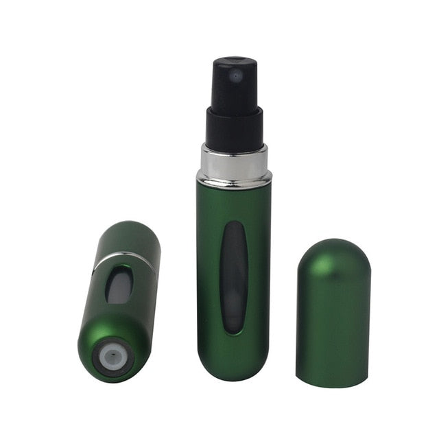 5ml Portable Mini Refillable Perfume Bottle With Spray Scent Pump Empty Cosmetic Containers Spray Atomizer Bottle For Travel New