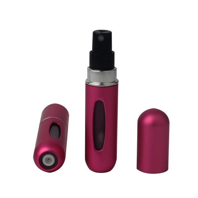 5ml Portable Mini Refillable Perfume Bottle With Spray Scent Pump Empty Cosmetic Containers Spray Atomizer Bottle For Travel New