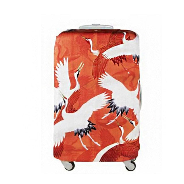 QIAQU Brand Travel Thicken Elastic Color Luggage Suitcase Protective Cover, Apply to 18-32inch Cases, Travel Accessories 2017