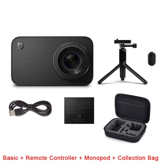 International version Xiaomi Mi Mijia Action camera 4K /30FPS Ambarella A12S75 WiFi underwater waterproof Cam Sport video camera
