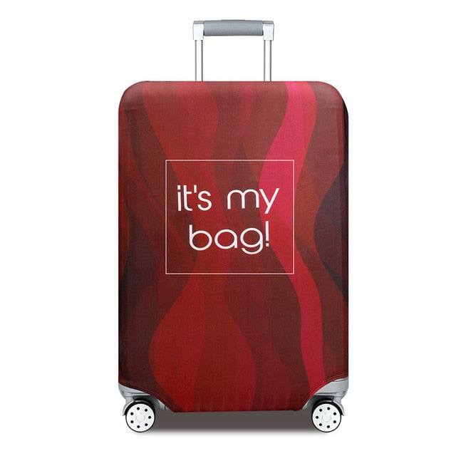 Elastic Travel Luggage Cover Dustproof Protective Travel Suitcase Cover For 18-32 Inch Trolley Bag Case Luggage Accessories