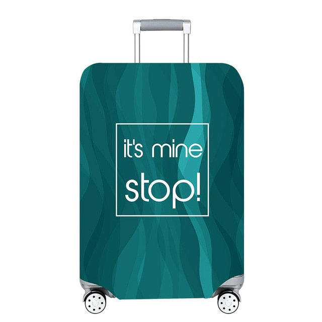 Elastic Travel Luggage Cover Dustproof Protective Travel Suitcase Cover For 18-32 Inch Trolley Bag Case Luggage Accessories