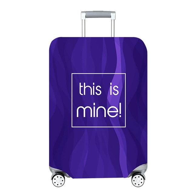 Elastic Travel Luggage Cover Dustproof Protective Travel Suitcase Cover For 18-32 Inch Trolley Bag Case Luggage Accessories