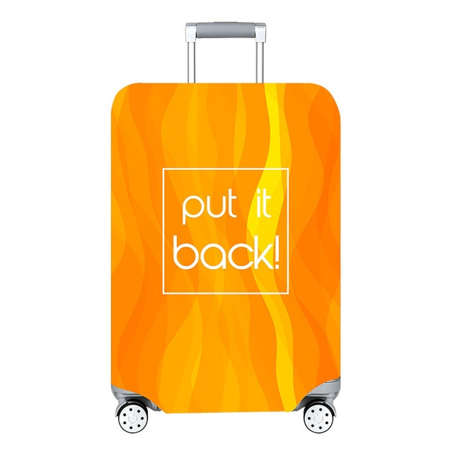 Elastic Travel Luggage Cover Dustproof Protective Travel Suitcase Cover For 18-32 Inch Trolley Bag Case Luggage Accessories