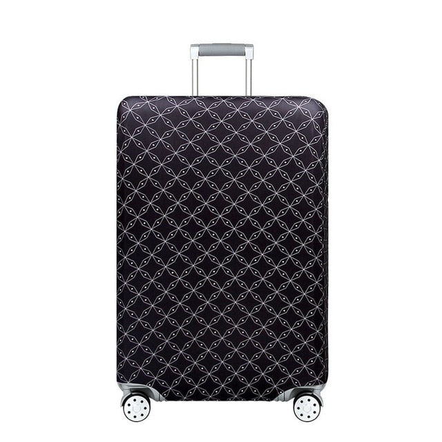 Elastic Travel Luggage Cover Dustproof Protective Travel Suitcase Cover For 18-32 Inch Trolley Bag Case Luggage Accessories