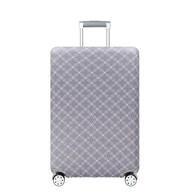 Elastic Travel Luggage Cover Dustproof Protective Travel Suitcase Cover For 18-32 Inch Trolley Bag Case Luggage Accessories