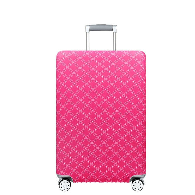 Elastic Travel Luggage Cover Dustproof Protective Travel Suitcase Cover For 18-32 Inch Trolley Bag Case Luggage Accessories