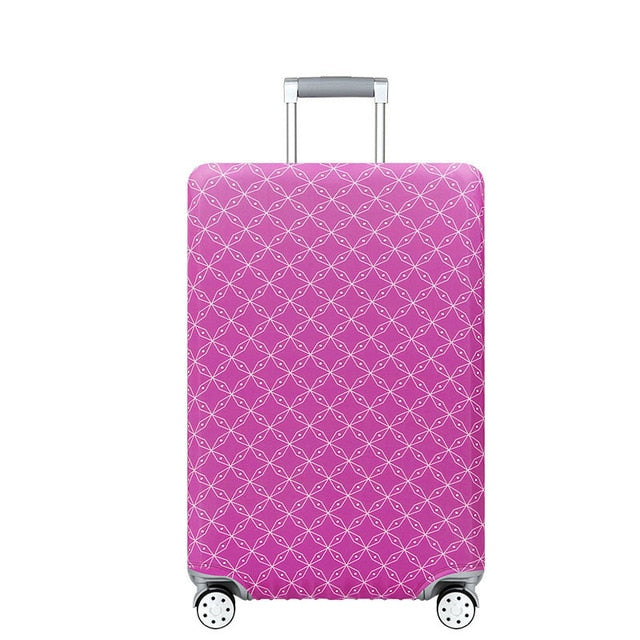 Elastic Travel Luggage Cover Dustproof Protective Travel Suitcase Cover For 18-32 Inch Trolley Bag Case Luggage Accessories