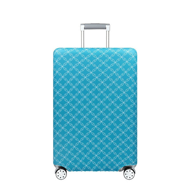 Elastic Travel Luggage Cover Dustproof Protective Travel Suitcase Cover For 18-32 Inch Trolley Bag Case Luggage Accessories