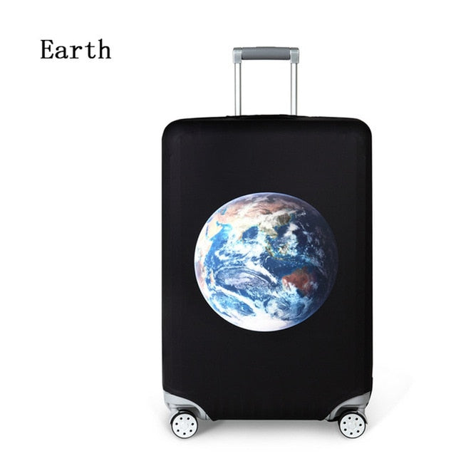 Elastic Travel Luggage Cover Dustproof Protective Travel Suitcase Cover For 18-32 Inch Trolley Bag Case Luggage Accessories