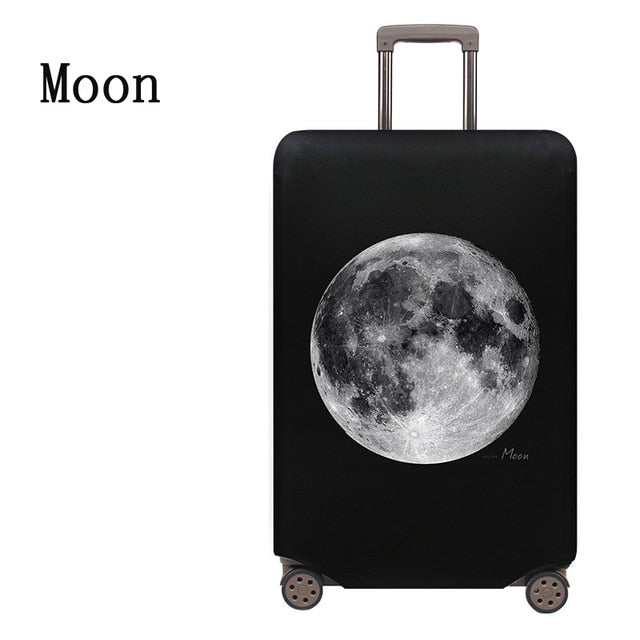 Elastic Travel Luggage Cover Dustproof Protective Travel Suitcase Cover For 18-32 Inch Trolley Bag Case Luggage Accessories