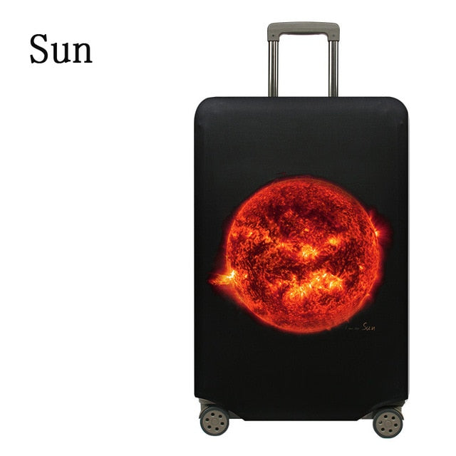 Elastic Travel Luggage Cover Dustproof Protective Travel Suitcase Cover For 18-32 Inch Trolley Bag Case Luggage Accessories