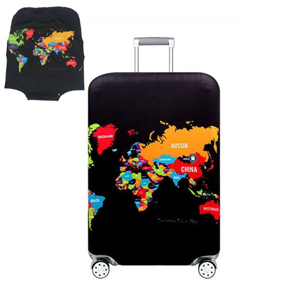 TRIPNUO Thicker Travel Luggage Suitcase Protective Cover for Trunk Case Apply to 19''-32'' Suitcase Cover Elastic Perfectly