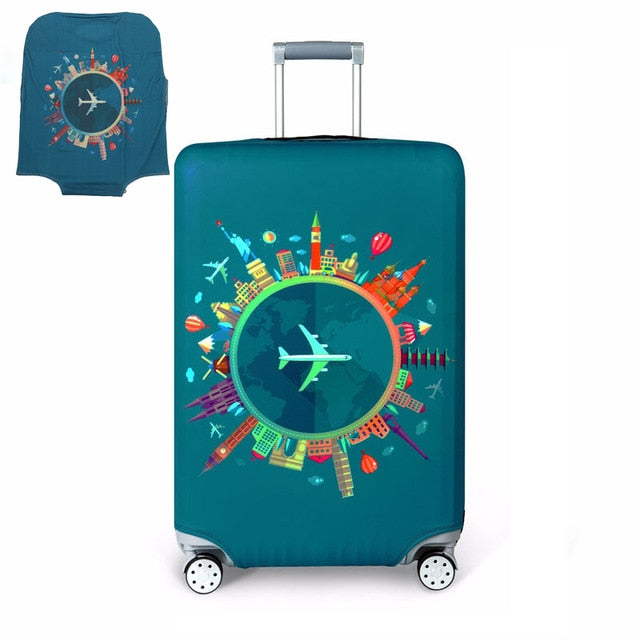TRIPNUO Thicker Travel Luggage Suitcase Protective Cover for Trunk Case Apply to 19''-32'' Suitcase Cover Elastic Perfectly